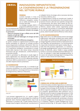 Innovazioni impiantistiche: La cogenerazione e la trigenerazione nel settore rurale