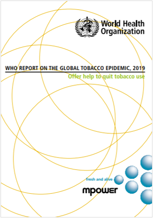 WHO report on the global tobacco epidemic | 2019