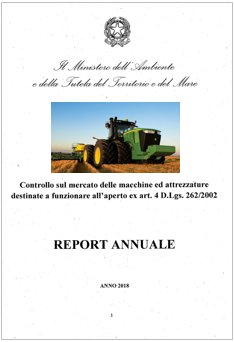 Report 2018 | Macchine e attrezzature OND