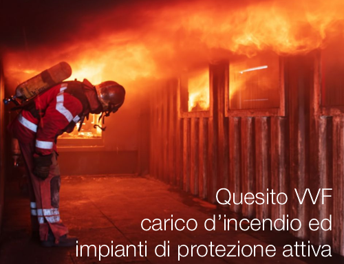 Quesito VVF carico d incendio ed impianti di protezione attiva Quesito VVF carico d incendio ed impianti di protezione attiva