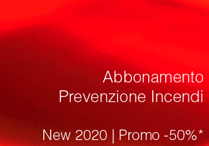 Abbonamento Prevenzione Incendi: New 2020 | Promo -50%*