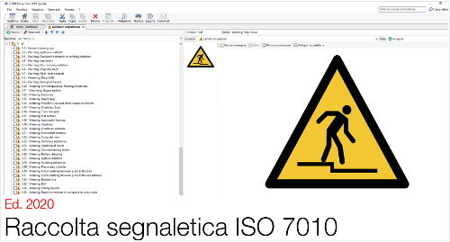 Raccolta segnaletica ISO 7010 Ed. 2020 - File CEM