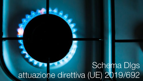 Schema Dlgs attuazione direttiva (UE) 2019/692 