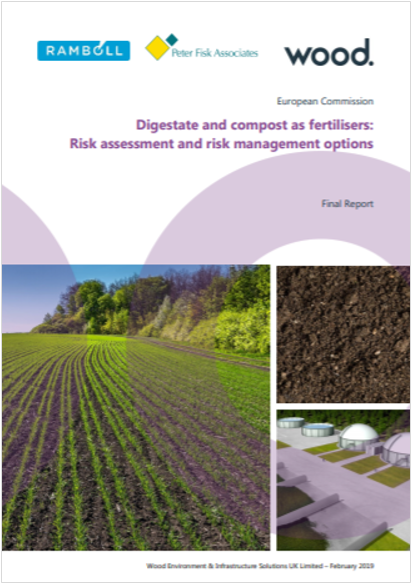 Digestate and compost as fertilisers: Risk assessment and risk management options