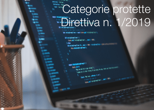 Direttiva n. 1/2019 Linee guida collocamento categorie protette