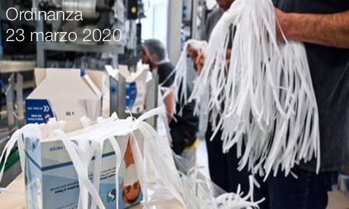 Ordinanza 23 marzo 2020 | Agevolazioni imprese Emergenza COVID-19