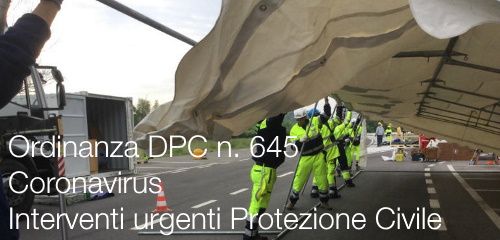 Ordinanza DPC 08 marzo 2020 n. 645