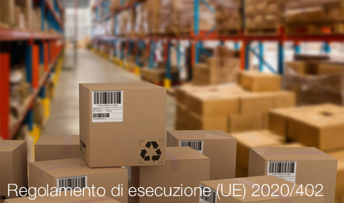 Regolamento di esecuzione (UE) 2020/402