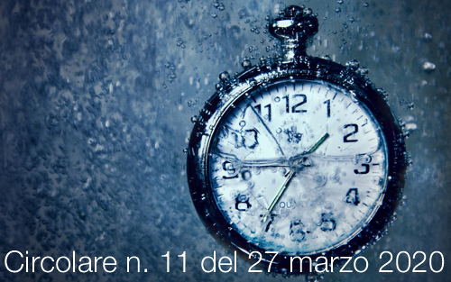 Circolare n. 11 del 27 marzo 2020