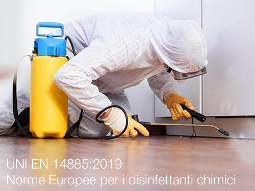 UNI EN 14885:2019 | Norme Europee per i disinfettanti chimici 