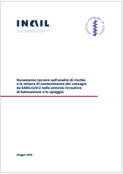Documento tecnico analisi di rischio misure di contenimento SARS-CoV-2 attività balneazione