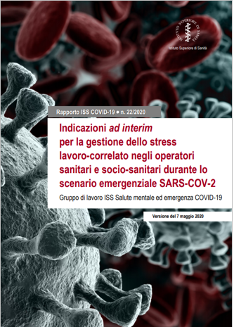 SARS-COV-2 | Indicazioni gestione stress lavoro-correlato operatori sanitari 