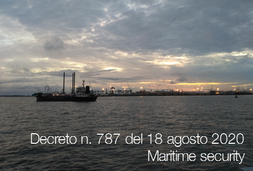 Decreto n. 787 del 18 agosto 2020 