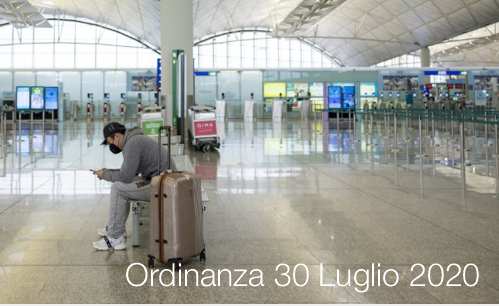 Ordinanza 30 luglio 2020