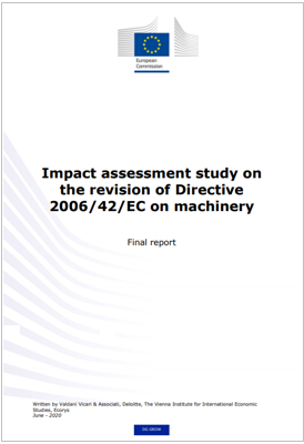Impact assessment study on the revision of Directive 2006/42/EC 