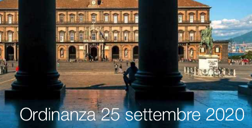 Ordinanza 25 settembre 2020 