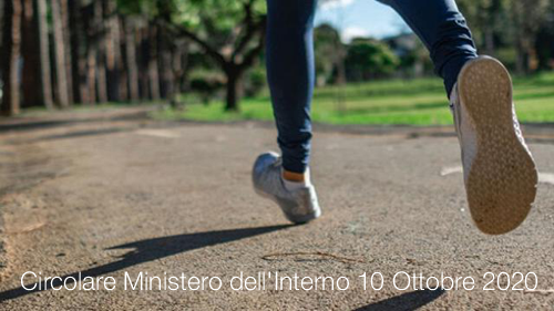 Circolare Ministero dell'Interno 10 Ottobre 2020
