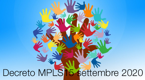 Decreto 15 settembre 2020 