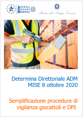 Determina Direttoriale ADM MISE 8 ottobre 2020