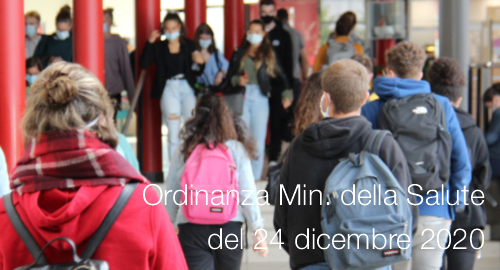 Ordinanza Ministero della Salute del 24 dicembre 2020 