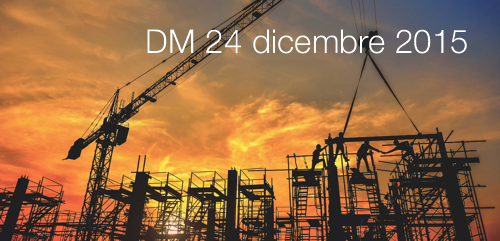 DM 24 dicembre 2015