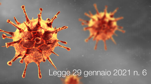 Legge 29 gennaio 2021 n. 6 