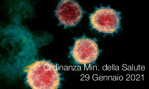 Ordinanza Ministero della Salute 29 gennaio 2021 