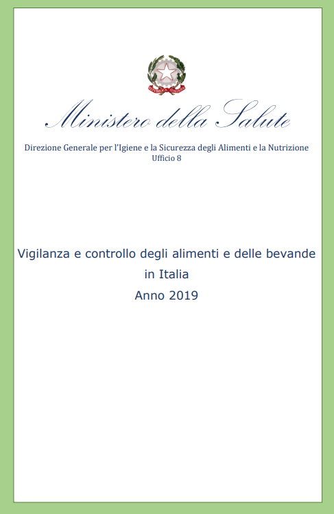 Vigilanza alimenti bevande 2019 Vigilanza alimenti bevande 2019
