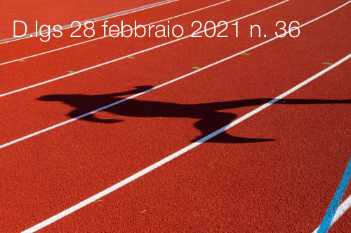 Decreto legislativo 28 febbraio 2021 n. 36 