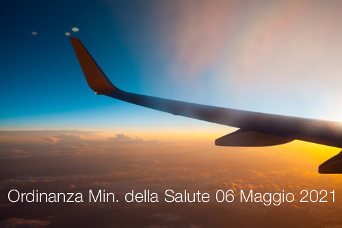 Ordinanza Ministero della Salute 6 maggio 2021