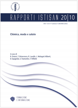 Rapporti ISTISAN 20/10 - Chimica, moda e salute