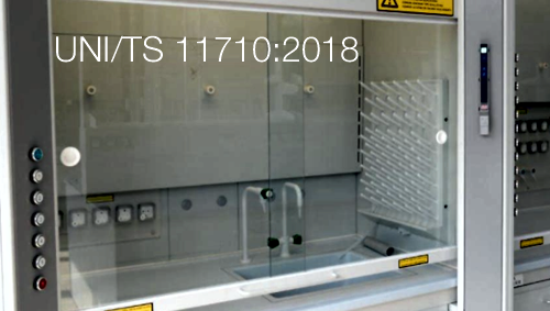 UNI/TS 11710:2018 -  Cappe per la manipolazione di sostanze chimiche