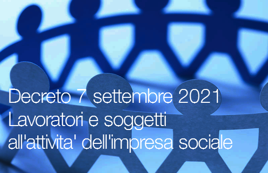 Decreto 7 settembre 2021 