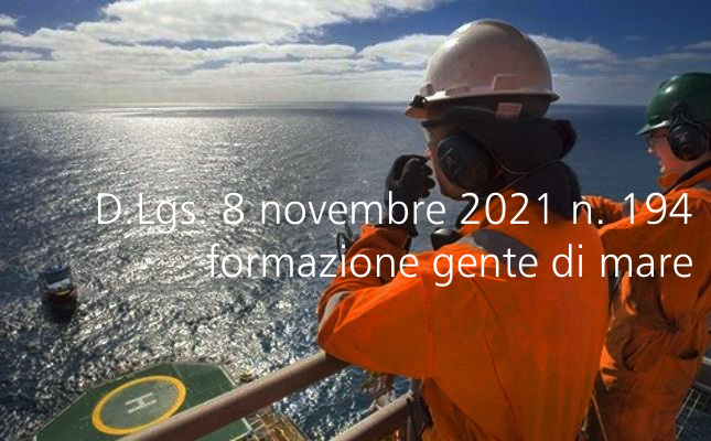 Decreto Legislativo 8 novembre 2021 n. 194