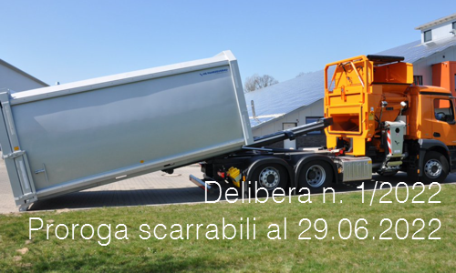 Delibera Albo nazionale gestori ambientali n. 1 del 31 gennaio 2022