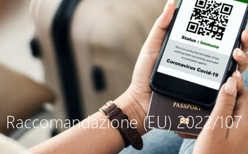 Raccomandazione (EU) 2022/107