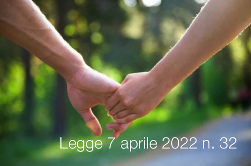 Legge 7 aprile 2022 n. 32