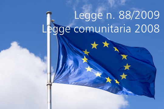 Legge 7 luglio 2009 n. 88 