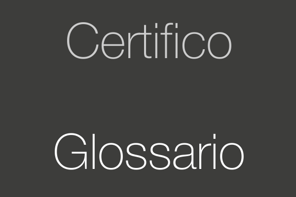 Glossario Certifico HSE