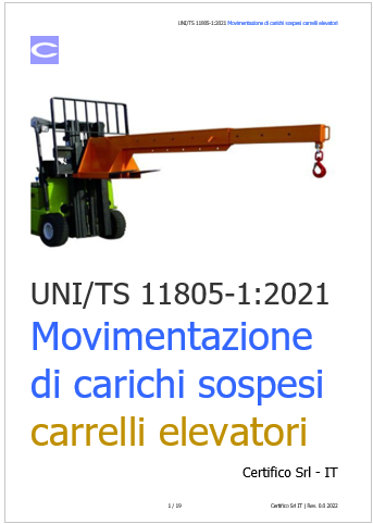 UNI/TS 11805-1:2021