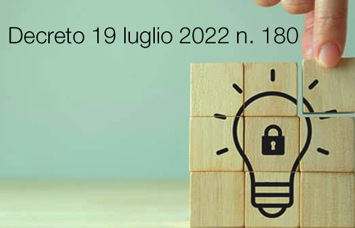 Decreto 19 luglio 2022 n. 180