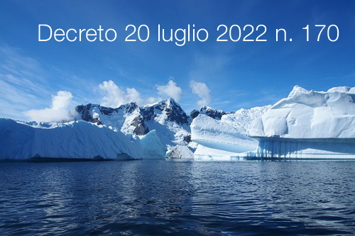 Decreto 20 luglio 2022 n. 170