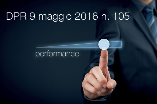 DPR 9 maggio 2016 n. 105