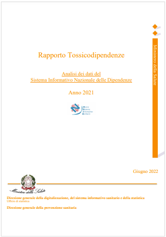 Rapporto tossicodipendenze 2021