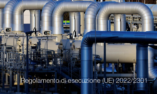 Regolamento di esecuzione (UE) 2022/2301