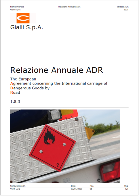 Relazione annuale ADR Relazione annuale ADR