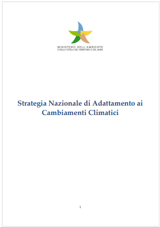 Strategia Nazionale di Adattamento ai Cambiamenti Climatici