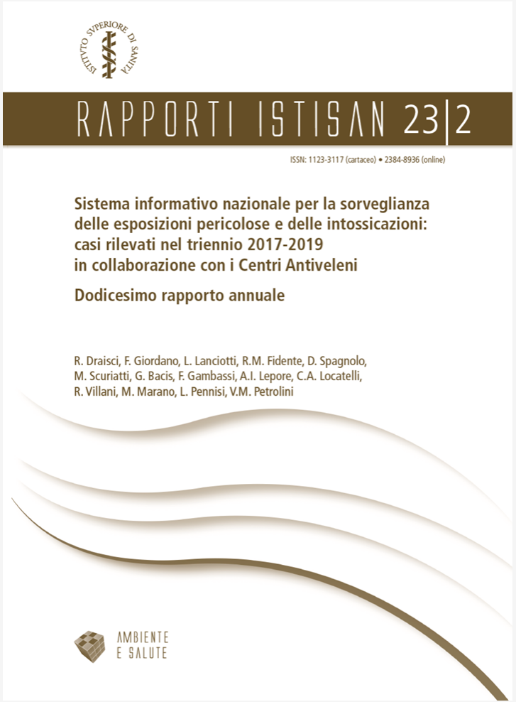 ISS: Esposizioni pericolose e intossicazioni | 12° Rapporto nazionale