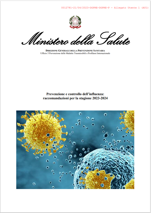 Circolare Ministero della Salute n. 12781 del 21.04.2023
