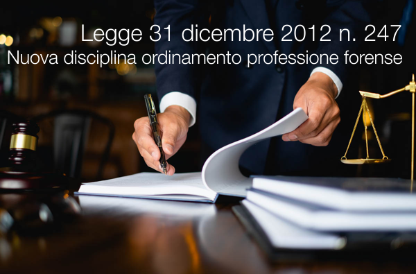 Legge 31 dicembre 2012 n. 247